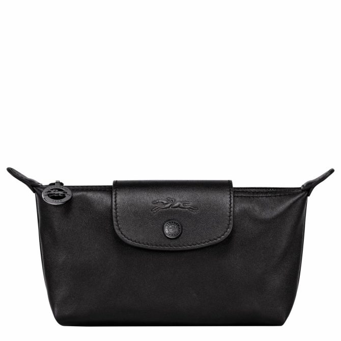 Men/Women Pouches & Cases | Longchamp Le Pliage Xtra Pouch Black