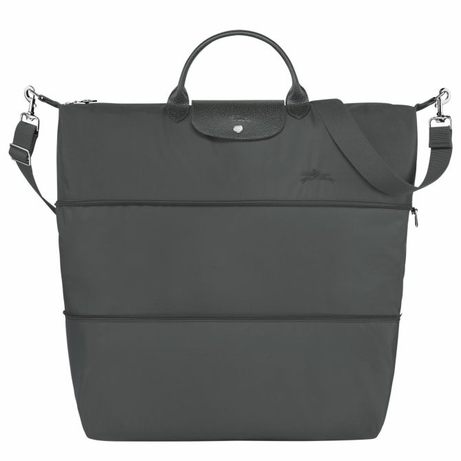 Women/Men Travel Bags | Longchamp Le Pliage Green Travel Bag Expandable Graphite