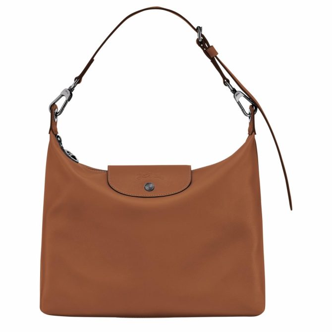 Women Shoulder Bags | Longchamp Le Pliage Xtra M Hobo Bag Cognac