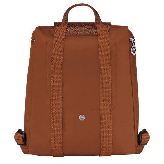 Women/Men Backpacks | Longchamp Le Pliage Green M Backpack Cognac