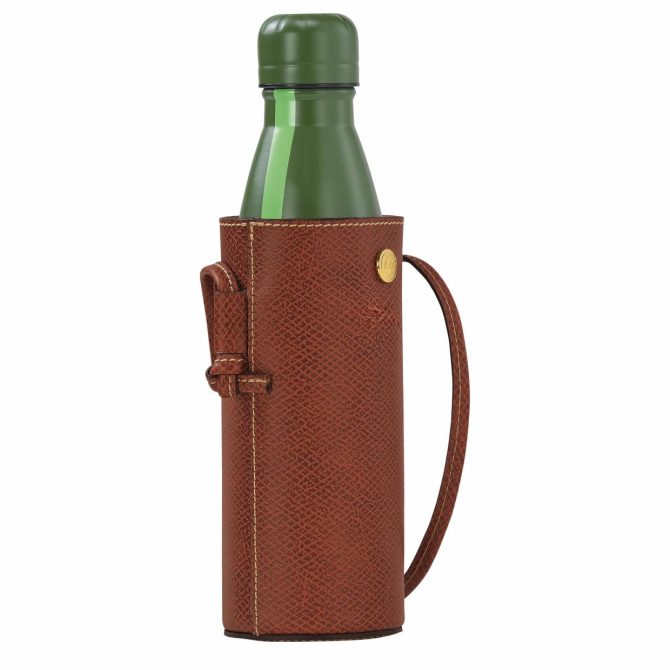 Women/Men Pouches & Cases | Longchamp Épure Bottle Holder Brown