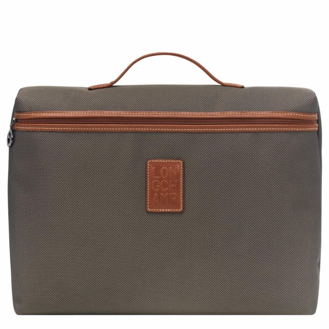 Men Briefcase | Longchamp Boxford S Briefcase Brown