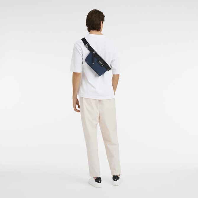 Women/Men Belt Bags | Longchamp Le Pliage Energy M Belt Bag Navy