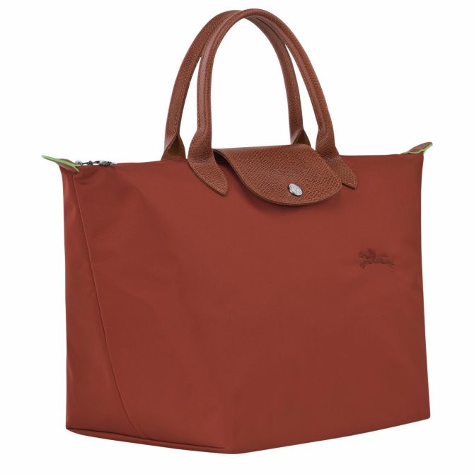 Women Handbags | Longchamp Le Pliage Green M Handbag Chestnut