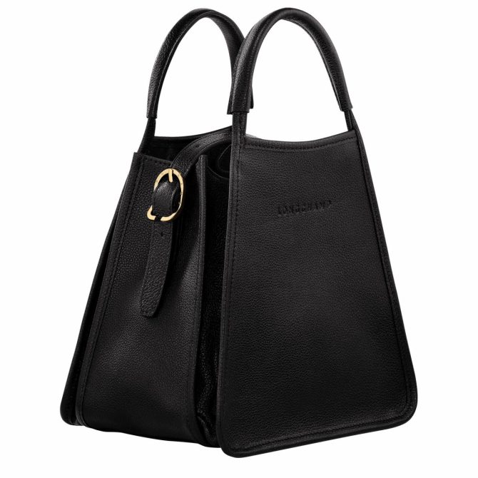 Women Handbags | Longchamp Le Foulonné S Handbag Black