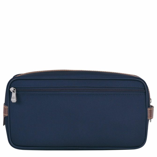 Women/Men Toiletry Bags | Longchamp Boxford Toiletry Case Blue