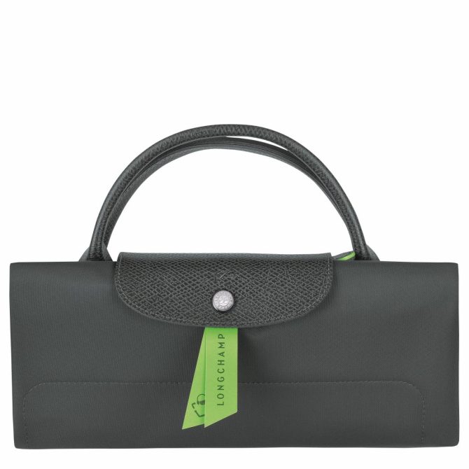 Women/Men Travel Bags | Longchamp Le Pliage Green M Travel Bag Graphite