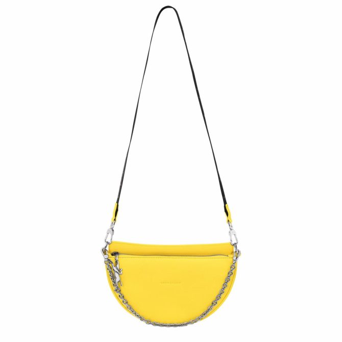 Women Shoulder Bags | Longchamp Smile S Crossbody Bag Yellow