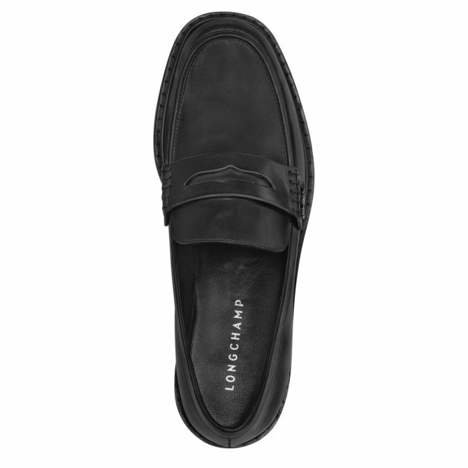 Women Loafers | Longchamp Au Sultan Loafer Black