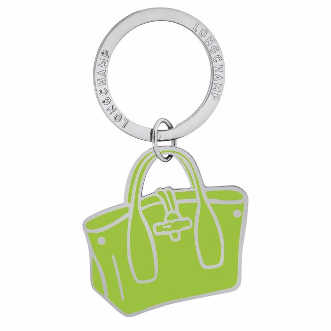 Women Key Rings | Longchamp Le Roseau Key Rings Green Light