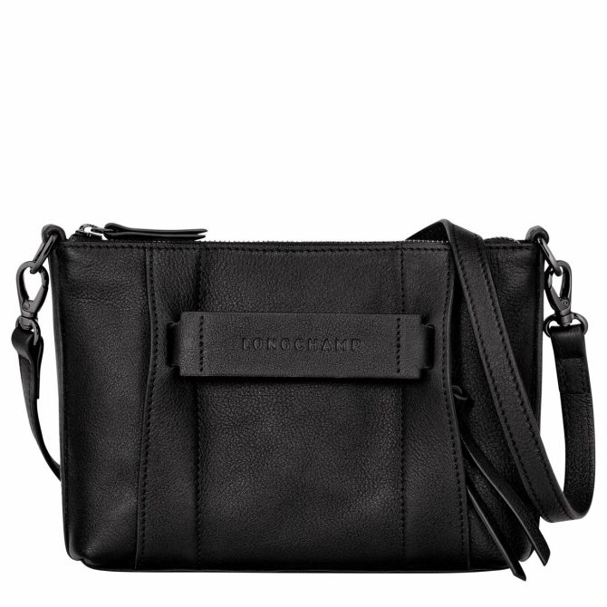 Women Crossbody Bags | Longchamp Longchamp 3D S Crossbody Bag Black