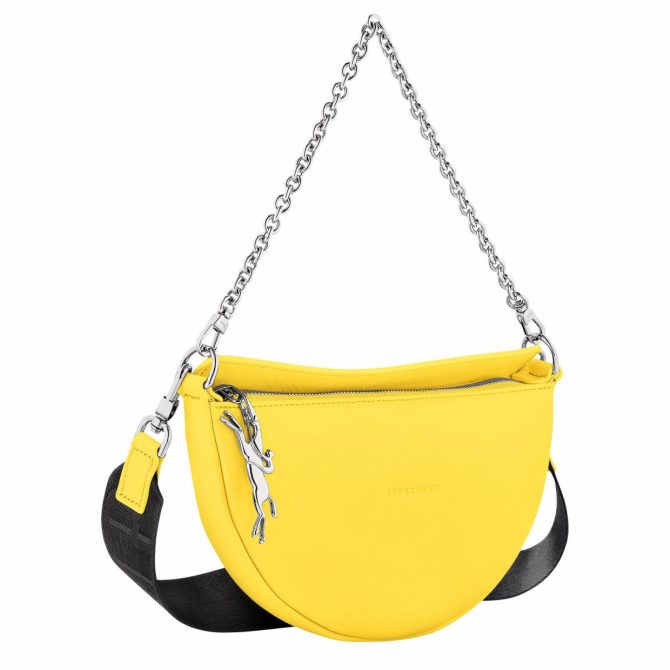 Women Shoulder Bags | Longchamp Smile S Crossbody Bag Yellow