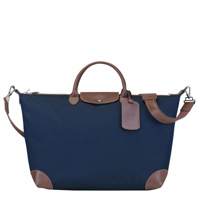 Women/Men Travel Bags | Longchamp Boxford S Travel Bag Blue