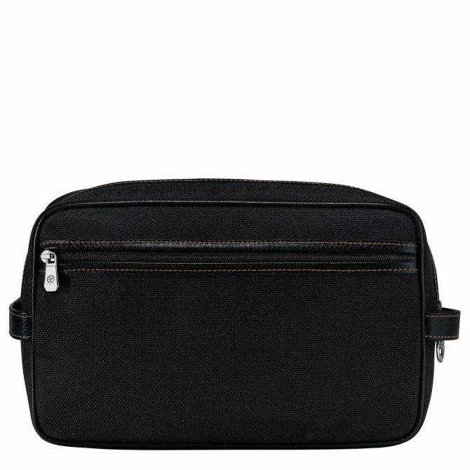 Women/Men Toiletry Bags | Longchamp Boxford Toiletry Case Black