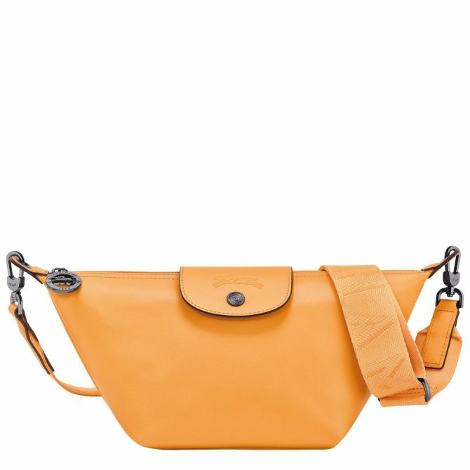 Men/Women Crossbody Bags | Longchamp Le Pliage Xtra XS Crossbody Bag Apricot