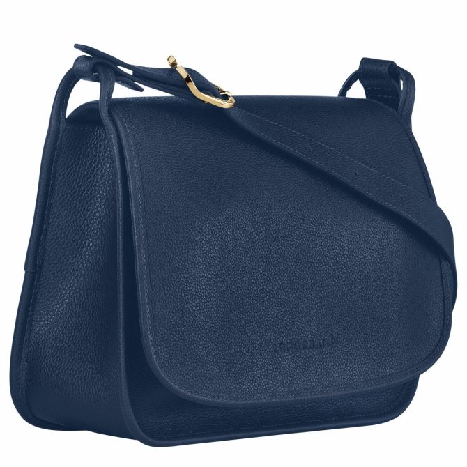 Women Crossbody Bags | Longchamp Le Foulonné M Crossbody Bag Navy