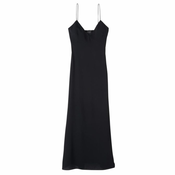 Women Dresses & Skirts | Longchamp Long Dress Black