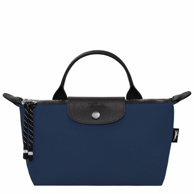 Women/Men Pouches & Cases | Longchamp Le Pliage Energy Pouch Navy