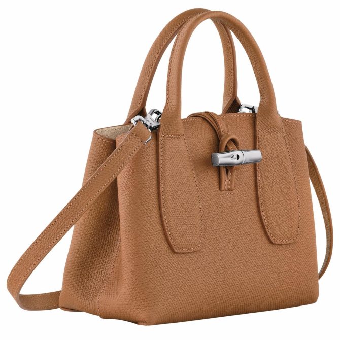 Women Handbags | Longchamp Le Roseau S Handbag Natural