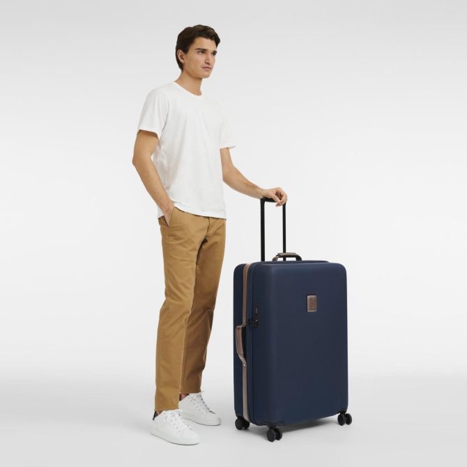 Women/Men Suitcases | Longchamp Boxford XL Suitcase Blue