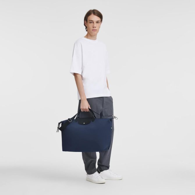 Women/Men Travel Bags | Longchamp Le Pliage Energy S Travel Bag Navy