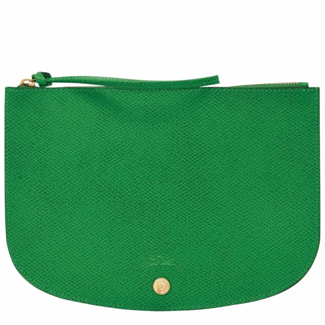 Women Pouches & Cases | Longchamp Épure Pouch Green