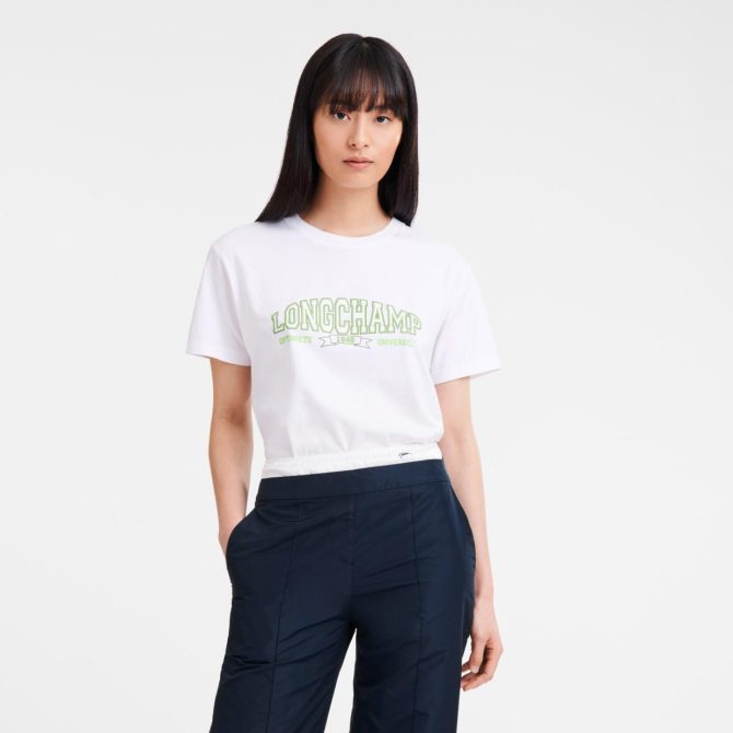 Women Tops & Blouses | Longchamp T-shirt White