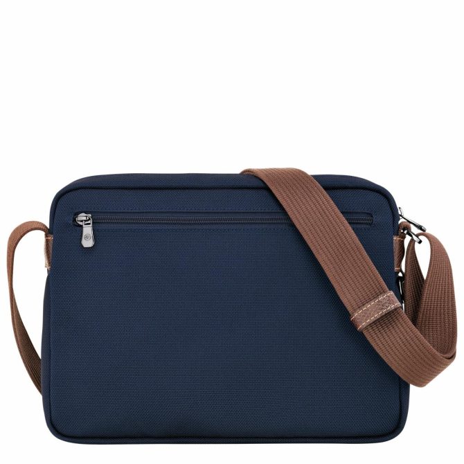 Men Crossbody Bags | Longchamp Boxford M Camera Bag Blue