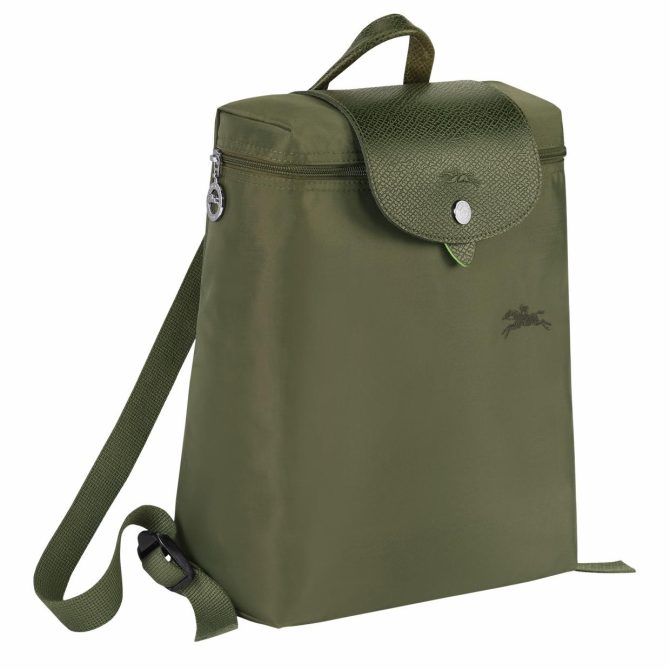 Women/Men Backpacks | Longchamp Le Pliage Green M Backpack Forest