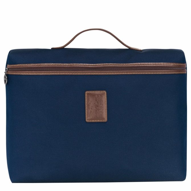 Men Briefcase | Longchamp Boxford S Briefcase Blue