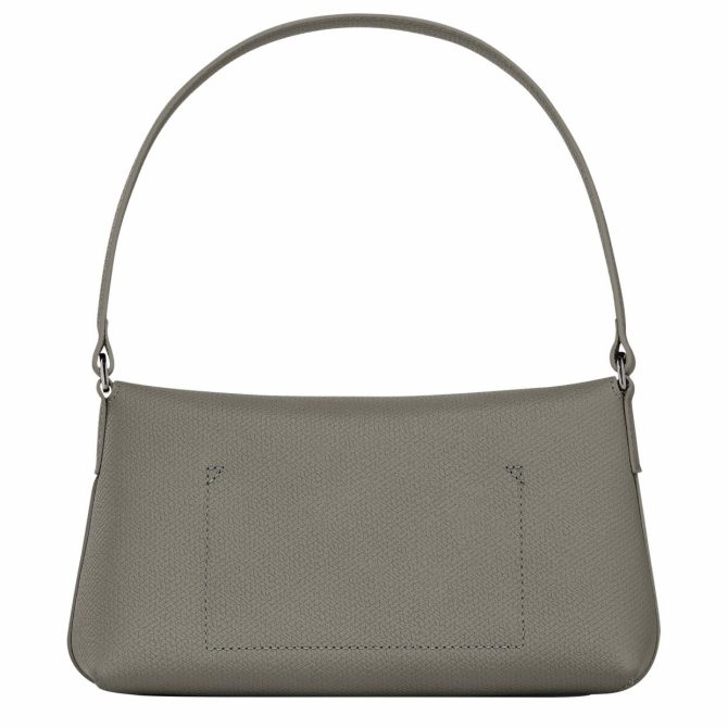 Women Shoulder Bags | Longchamp Le Roseau S Hobo Bag Turtledove