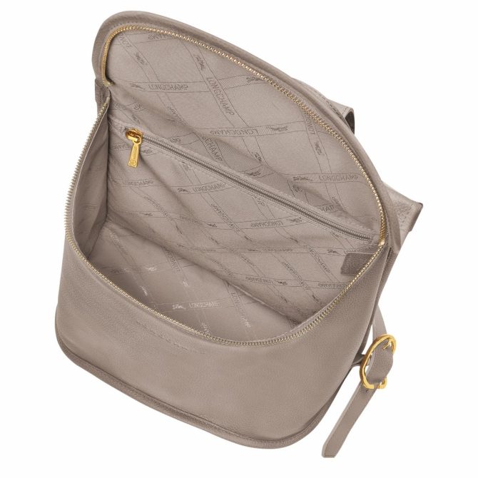 Women Backpacks | Longchamp Le Foulonné Backpack Turtledove