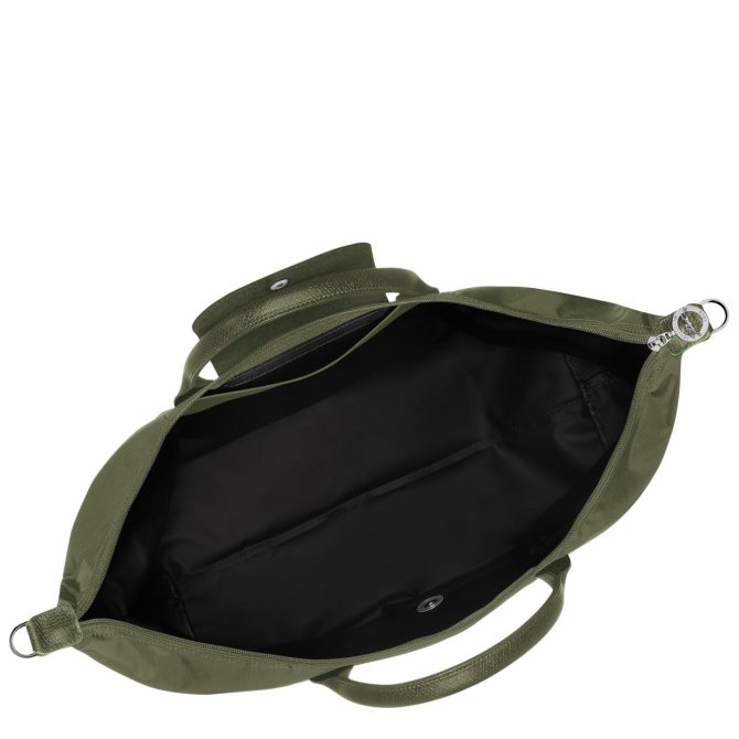 Women/Men Travel Bags | Longchamp Le Pliage Green Travel Bag Expandable Forest