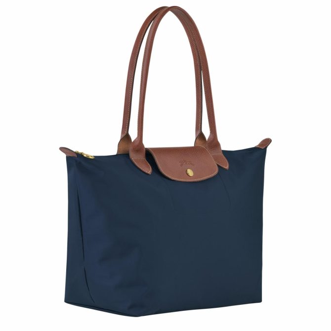 Women Shoulder Bags | Longchamp Le Pliage Original L Tote Bag Navy