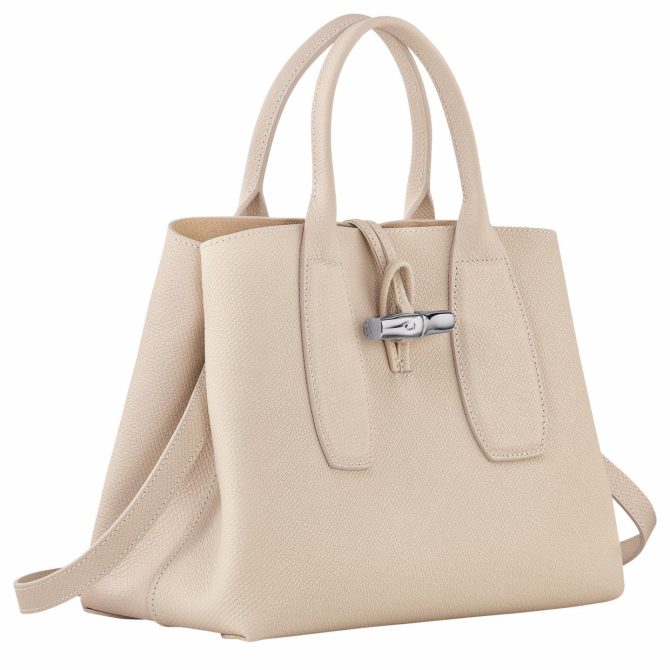 Women Handbags | Longchamp Le Roseau M Handbag Paper