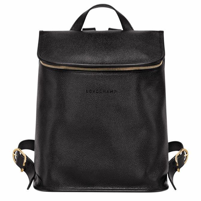 Women Backpacks | Longchamp Le Foulonné Backpack Black