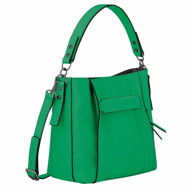 Women Crossbody Bags | Longchamp Longchamp 3D S Crossbody Bag Green