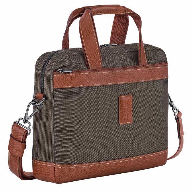 Men Briefcase | Longchamp Boxford S Briefcase Brown