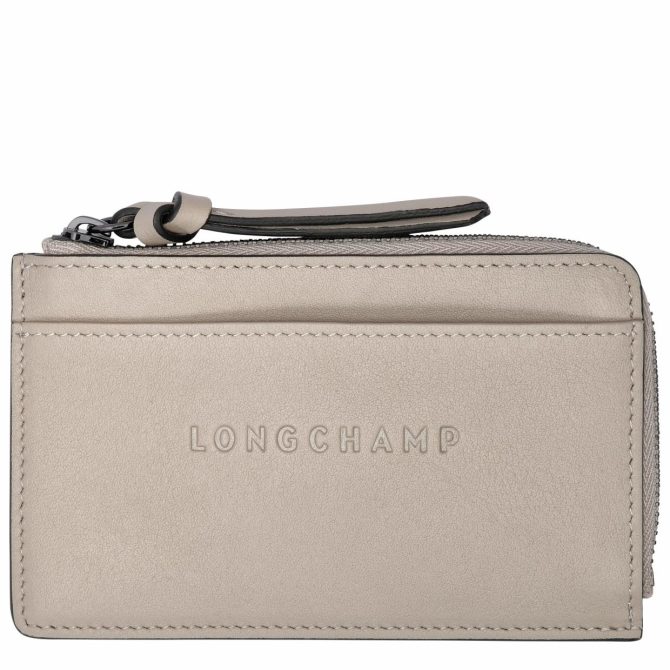 Women/Men Cardholders & Coin Purses | Longchamp Longchamp 3D Card Holder Clay