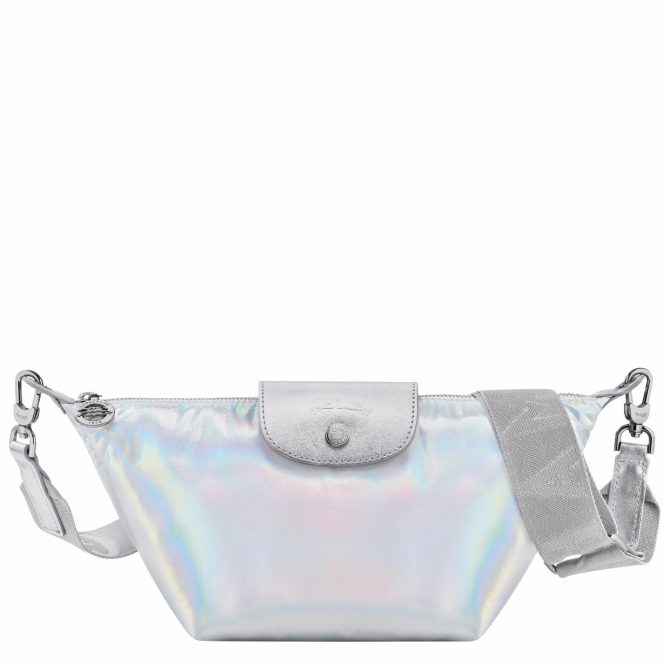 Women Crossbody Bags | Longchamp Le Pliage Collection XS Crossbody Bag Silver