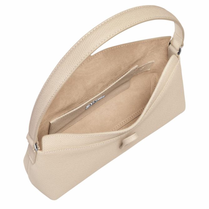 Women Shoulder Bags | Longchamp Le Roseau S Hobo Bag Paper