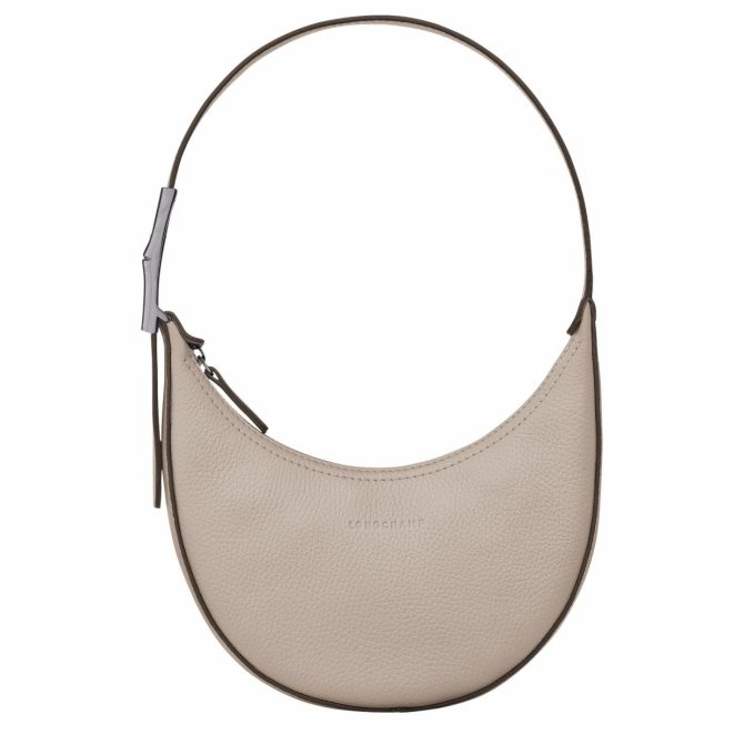 Women Shoulder Bags | Longchamp Le Roseau Essential S Hobo Bag Clay