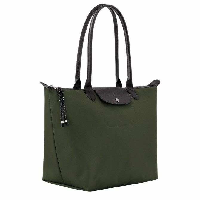 Women Shoulder Bags | Longchamp Le Pliage Energy L Tote Bag Khaki