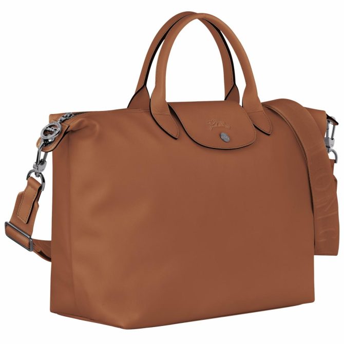 Men/Women Handbags | Longchamp Le Pliage Xtra L Handbag Cognac