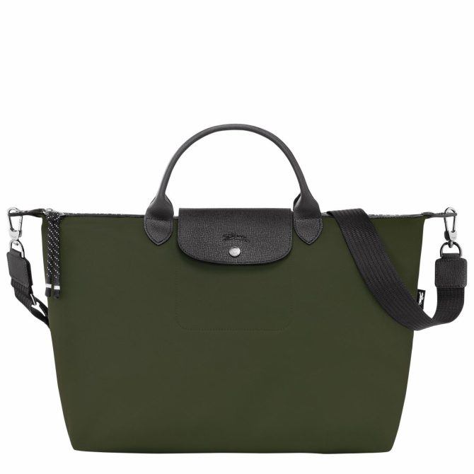 Men/Women Handbags | Longchamp Le Pliage Energy XL Handbag Khaki