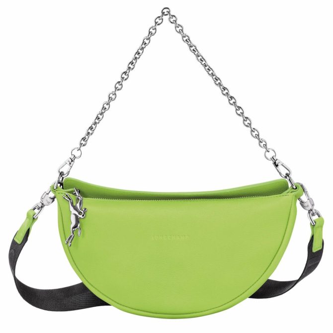 Women Shoulder Bags | Longchamp Smile S Crossbody Bag Green Light