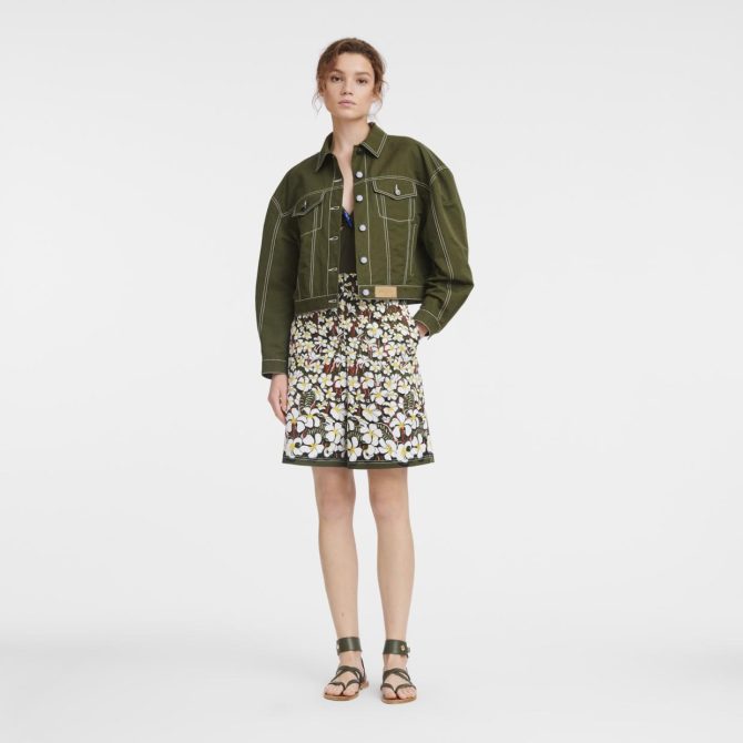 Women Coats & Jackets | Longchamp Jacket Khaki