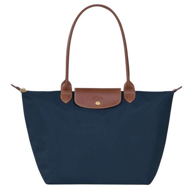 Women Shoulder Bags | Longchamp Le Pliage Original L Tote Bag Navy