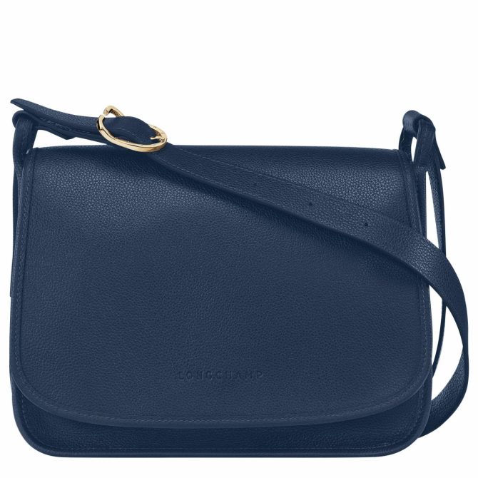 Women Crossbody Bags | Longchamp Le Foulonné M Crossbody Bag Navy