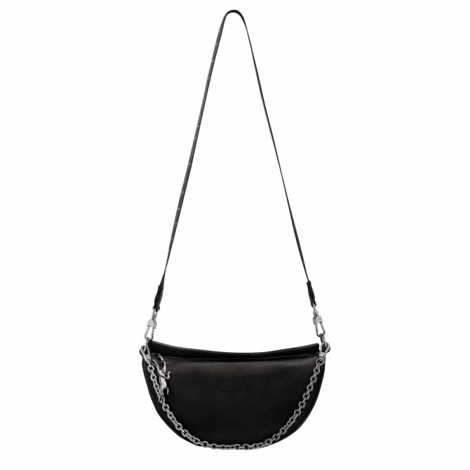 Women Shoulder Bags | Longchamp Smile S Crossbody Bag Black